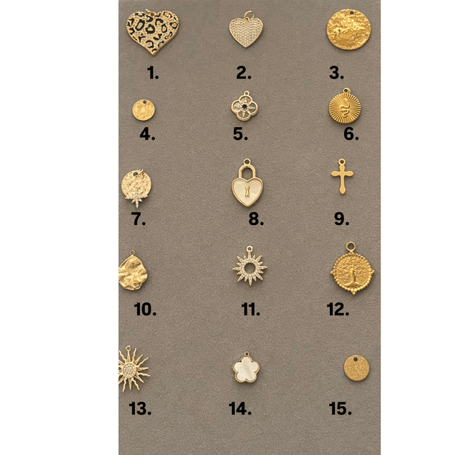 Collier avec 1 pendentif