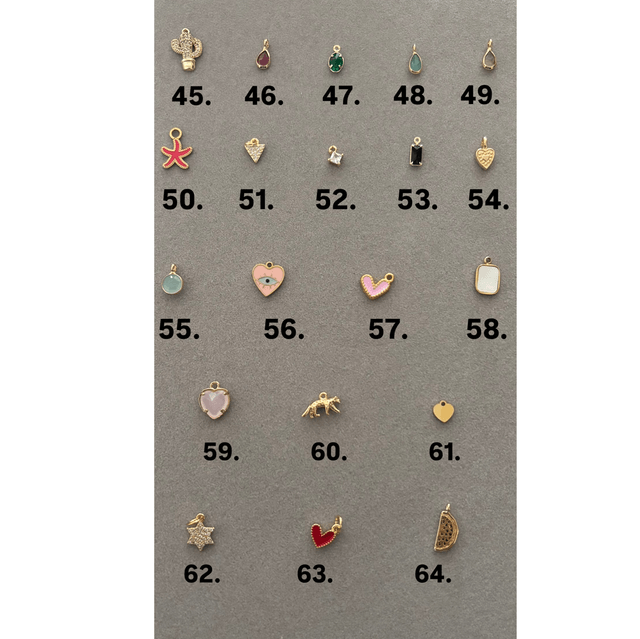 Collier avec 3 pendentifs
